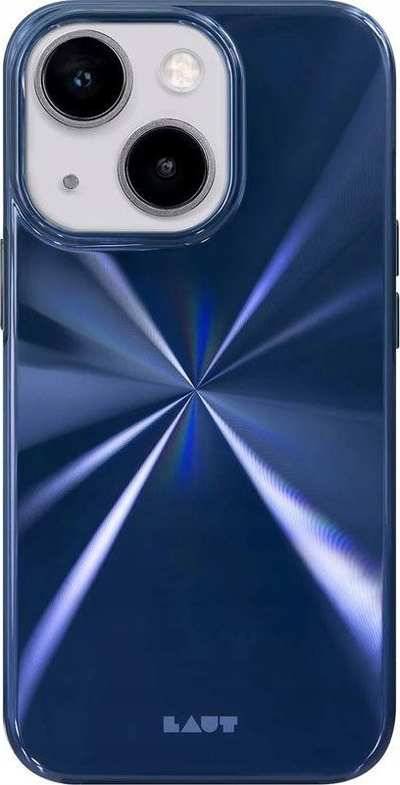 Këllëf telefoni LAUT Huex Reflect, për iPhone 14 Plus, anti-gërvishtje, blu navy