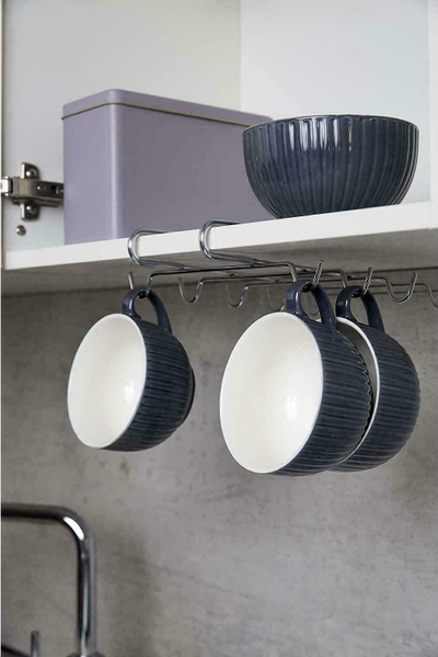 Mbajtëse filxhanësh Wenko Cup Hanger, çelik inoksi, krom