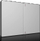 Kabinet elektrik Rittal AX 1100.000, 1000x760x210mm, çelik, gri e bardhë