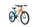 Bicikletë për fëmijë Pegas Mini Drumet 20", MTB, 21 marshe, portokalli smerald