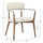 Kolltuk ngrënieje Roy 51x48x77,5Hcm (HM9978.01)