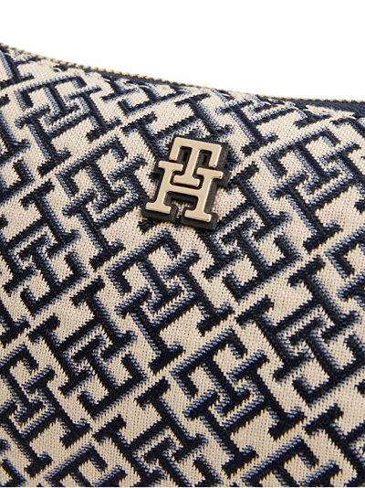 Çantë krahu për femra Tommy Hilfiger mTH5385, bezhë/e kaltër