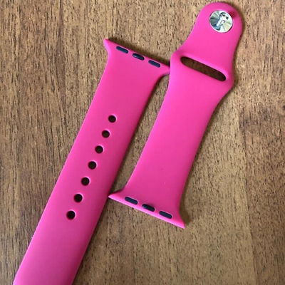 Rrip për orë të mençur 4Wrist 42/44 mm - S/M, rozë