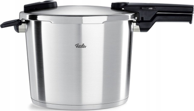 Tenxhere me presion Fissler Vitaquick, 10L, çelik inoks, ngjyrë argjendi