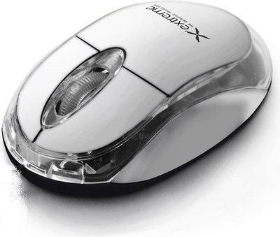 Maus Esperanza Extreme, wireless, USB, i bardhë