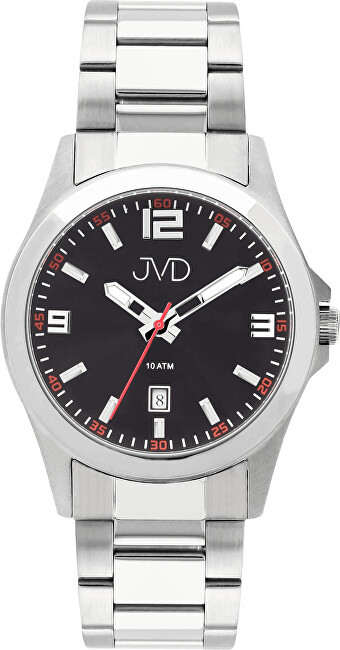 Orë për meshkuj JVD J1041.31, e argjendtë
