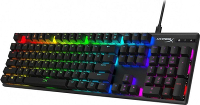 Tastierë HyperX Alloy Origins Aqua (4P5N9AA), e zezë