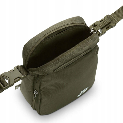 Çantë krahu Nike Heritage Crossbody DB0456-222, material sintetik, rrip i rregullueshëm, e gjelbër