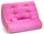 Jastëk mbajtës për libra dhe tabletë Thinking Gifts Book Couch Stand, Crystal Velboa, rozë
