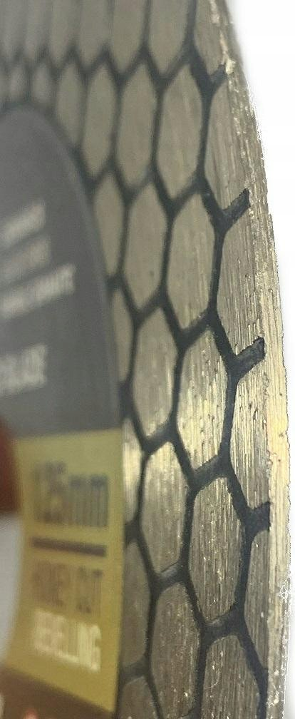 Disk diamant INDIAN PROFESSIONAL Honey Cut, 125mm, vrimë 22.2mm, i artë
