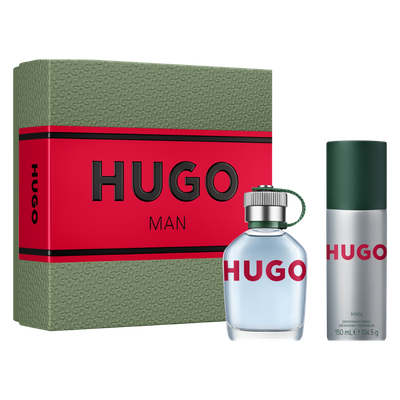 Set Eau de Toilette Hugo Man, 75ml+Deodorant, 150ml