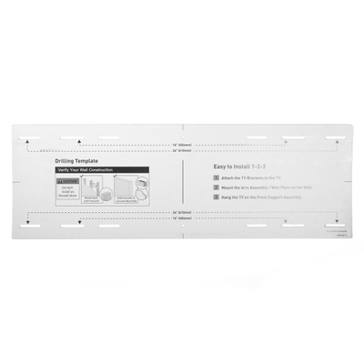 Ѕидна држачка за телевизор Montiss Denali MT162, 37"-105", 75 kg, црна