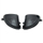 Сет светла за магла DM Autoteile Clear Glass Smoke Black H8, за БМВ F10 F11 2010 2013, црна