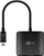 Adapter USB goobay, USB C në 2x DisplayPort, 4K 60Hz, i zi