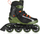 Patina inline për burra Spokey MrFIT, nr. 43, ABEC-7, të zeza me jeshile