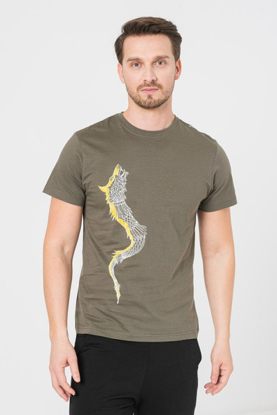 Bluzë casual DRACON, për meshkuj, madhësia XL, gri