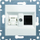 Gniazdo teleinformatyczne LUMINA2 RJ11/12 + RJ45 biale - WL2210