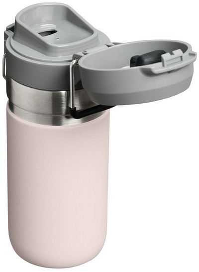 Shishe uji Stanley Go Quick Flip, 0.47L, termike, rozë