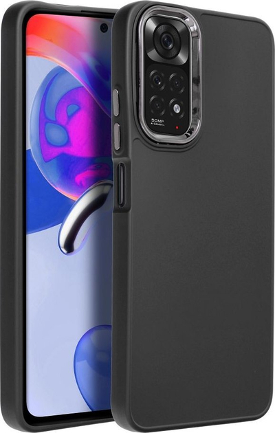 Калјф кутии за телефон Xiaomi Redmi Note 11, TPU, заштита за камера, црн