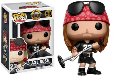 Figurë koleksionuese Funko Pop Axl Rose, vinyl, shumëngjyrëshe