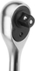 Çelës me klik Topex 1/2", 250 mm, mekanizëm ratchet, metalik