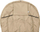 Thes gjumi për karrocë Sensillo Fleece, 95x40 cm, i papërshkueshëm nga uji, cappuccino