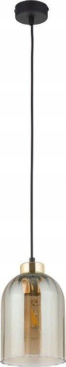 Llambë varëse TK Lighting Satipo 5623, 1x15W, E27, e zezë ari