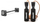 Set fitnes Zipro Adjustable Barbell Square 26.5 kg me litar për kërcim Zipro