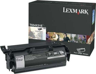Ngjyrë Lexmark T654X31E, e zezë