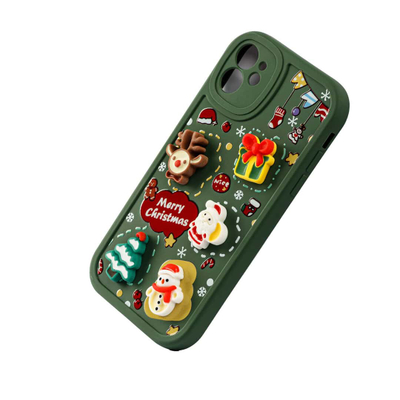 Fotroll për telefon TECH TIME Christmas Edition Green