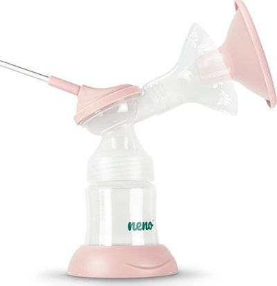 Pompë gjiri elektrike Xblitz Neno Bella, rozë/transparente