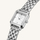 Orë për femra Rosefield Boxelle Silver BWSSS-B02, e argjendtë