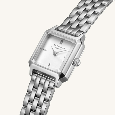 Orë për femra Rosefield Boxelle Silver BWSSS-B02, e argjendtë