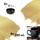 Set darke Keramika 275KRM1730, qeramike, 6 persona, e zezë