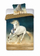 Set posteqe Double Sided Bedding Horses, 140x200 cm, pambuk 100%, shumëngjyrësh