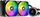 Ftohës uji për procesor Sharkoon S80 RGB, radiator 240mm, adresues RGB, i zi