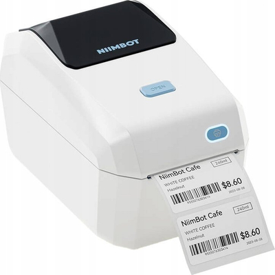 Printer portativ etiketash Niimbot K3, lidhet me telefon, krem