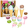 Set loje LEAN Ice Cream and Sweets, cupcakes dhe macarons, shumëngjyrësh