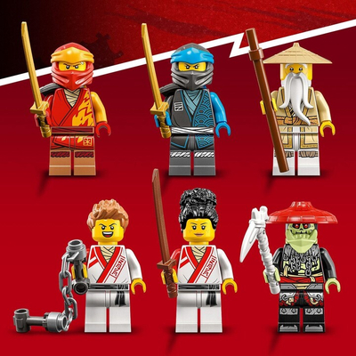 Set LEGO® NINJAGO® 71787 Creative Ninja Box, 530 pjesë
