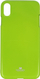 Kllëf telefoni Mercury Jelly për iPhone XS Max, TPU i butë, ngjyrë lime