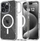 Mbulesë Tech-Protect FlexAir Hybrid MagSafe për iPhone 16 Pro, transparente me shkëlqim, TPU dhe polikarbonat