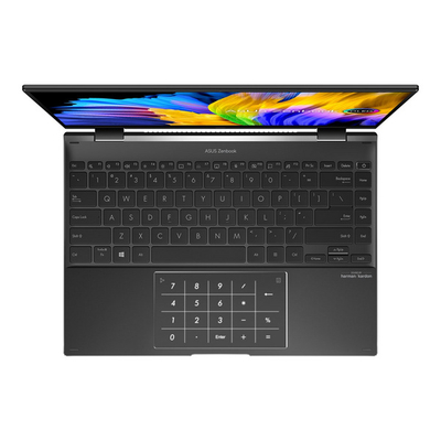 Laptop ASUS ZenBook 14 Flip OLED UN5401QA-KN163W, 14", AMD Ryzen 7, 16GB RAM, 512GB SSD, AMD Radeon Graphics, i zi