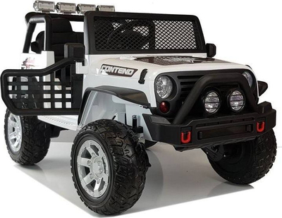 Makinë elektrike për kalamaj Lean Sport XMX618, 12V 10Ah, 4 motorë, e bardhë