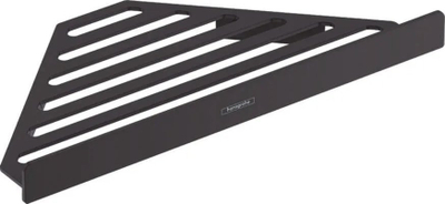 Raft këndor banjo Hansgrohe 41741670, 31cm, metal, i zi mat