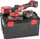 Makine polirimi Flex XFE 15 150 18.0-EC, 18V, 2x 5.0Ah, e kuqe me të zezë
