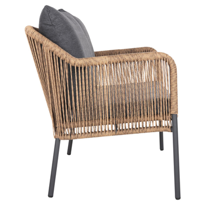 Sofa e jashtme 2-ulëse Baffin (HM6054.03), bezhë