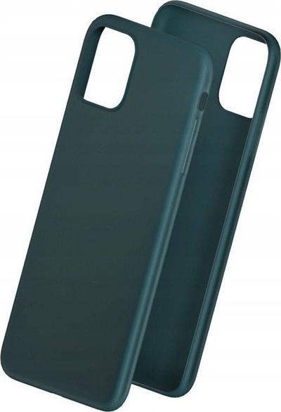Kapak telefoni 3mk Matt Case Lovage për iPhone X XS, mat, jeshile e errët