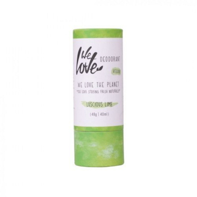Deodorant natyral We Love the Planet Luscious Lime, 48 g