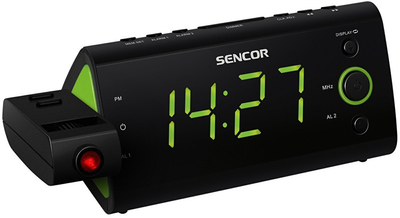 Orë me alarm Sencor SRC 330 GN