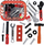 Set veglash lodër MEGA CREATIVE 532285, për fëmijë, shumëpjesësh, shumëngjyrësh